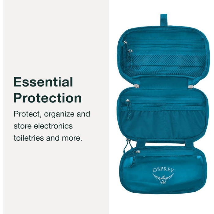 Органайзер Osprey Ultralight на блискавці, чорний, універсальний розмір