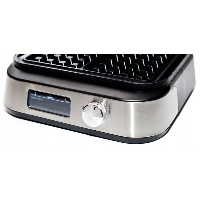 Вафельниця Berlinger Gourmet MAX-2350-W, 2350 Вт, чорна