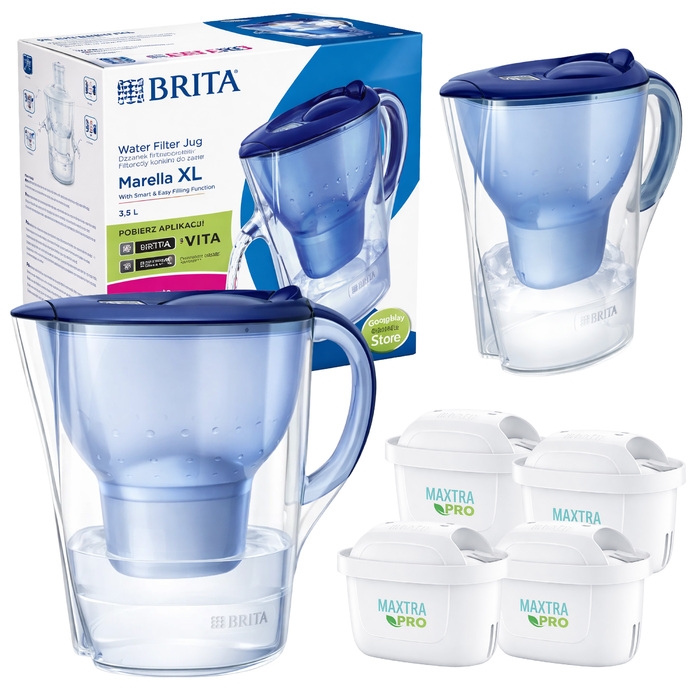 Фільтр-кувшин Brita Marella XL 3,5 л, синій
