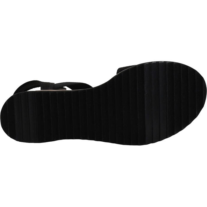 Сандалі жіночі Skechers Desert Kiss чорні, розмір 37 EU, широка колодка