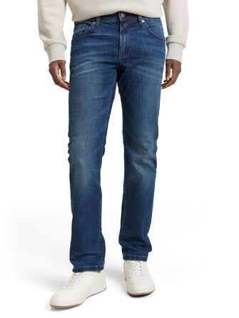 Джинси чоловічі TOM TAILOR Aedan Straight Stretch 36W/32L Mid Stone Wash Denim
