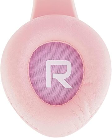 Дитячі навушники PowerLocus Bluetooth з обмеженням гучності 85dB, складні, з чохлом, Over-Ear, бездротові та провідні з мікрофоном, Micro-SD для телефону, ПК, планшета, зелені (Принцеса)