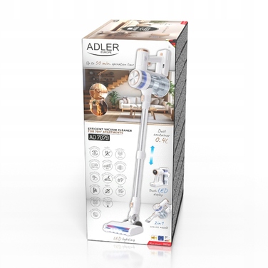 Вертикальний пилосмок ADLER AD7079, білий