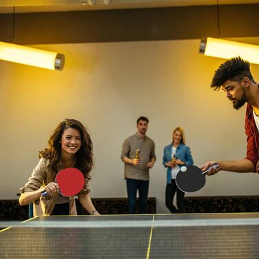 Portable Table Tennis Set with Paddles & Balls - Indoor/Outdoor Ping Pong Set
