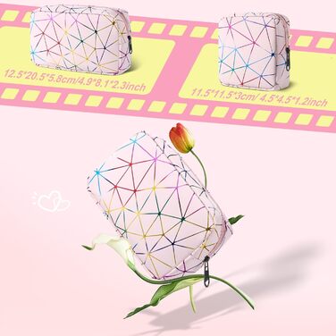 Набір косметичок Desing Wish: 2 шт. (міні + велика) – для подорожей та дому