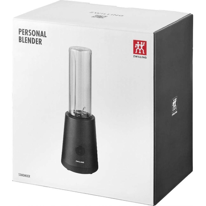 Блендер ZWILLING Standmixer, чорний, 300 Вт, з пляшкою 600 мл, нержавіюча сталь/пластик