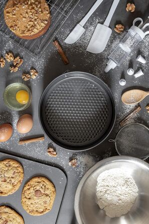 Форма для випічки тортів Chef Aid, 23 см, знімний дно, антипригарне покриття, для холодильника та морозильника