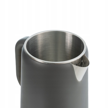Електричний чайник Asato Pro Hot Grey, 1500 Вт, 1,7 л, сірий