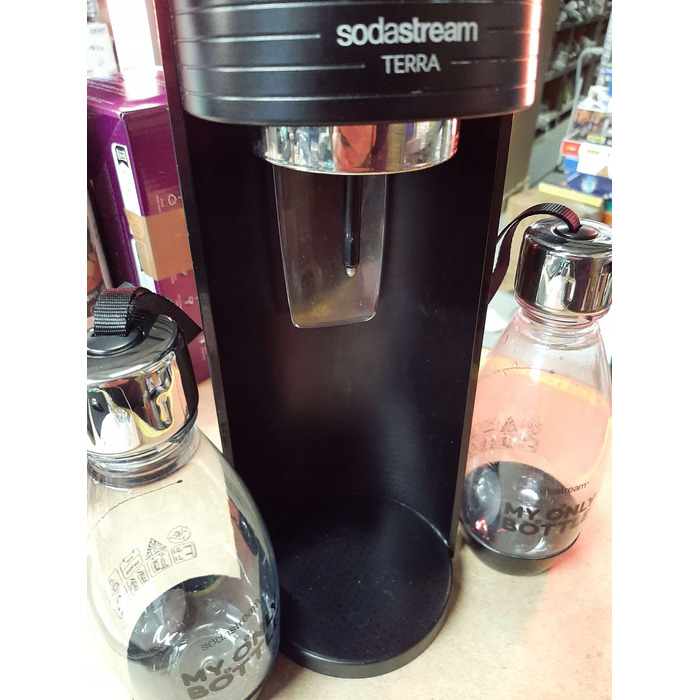 Сифон для води SodaStream Terra, 1,000 мл, багатоколірний, 3 пляшки в комплекті