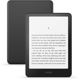 Amazon Kindle Paperwhite (16 GB) – Чорний, Відновлений, з рекламою, 7