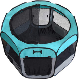 Клітка-забіг для тварин Melko Welpenlaufstall 125x125x64 см, розкладний, для собак, котів, кроликів