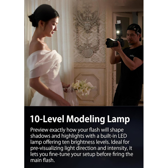 Спалах GODOX Blitz V480C з сенсорним екраном, GN50, TTL, HSS 1/8000s, сумісний з Canon R6 Mark II R10 R7 R100 EOS-R R5 Mark II R6 RP R8 M50 600D 90D 700D 750D