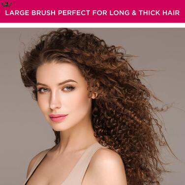 Щітка для волосся Denman D90L Tangle Tamer Ultra для довгих та густих волосся, фіолетовий колір