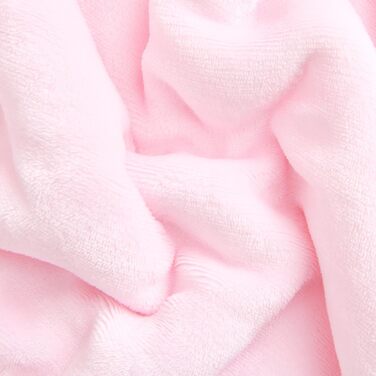 Тепла Sherpa ковдра рожевого кольору 150x200 см - м'яка, двостороння ковдра для дому, дивана та вітальні