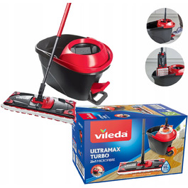 Повний набір швабри з віджимачем VILEDA Ultramax Turbo