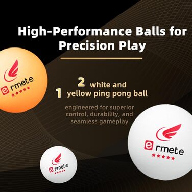 Набір для настільного тенісу: 2 ракетки, 3 м'ячі, сумка. Підходить для початківців, сімей та професіоналів