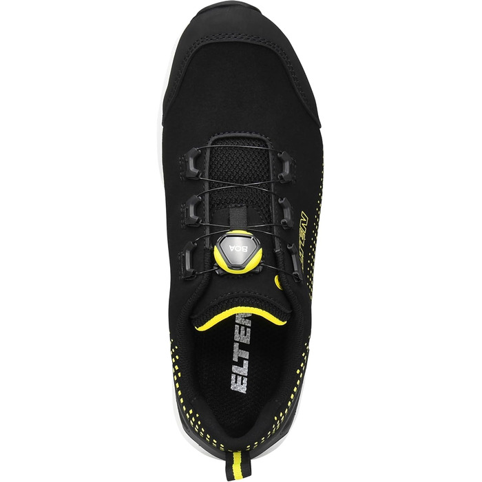 Черевики безпеки ELTEN Joran Boa® Yellow Low ESD S3, 45 EU, чорний