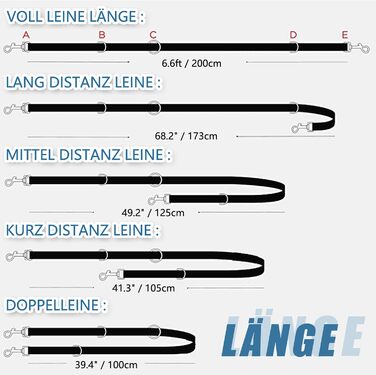 Набір собачий: повід та нашийник з м'якої шкіри (2м) - регульований повід, стильна рожева металева застібка та нейлонові повідки для цуценят, собак маленьких, середніх та великих порід, сірий колір, S (обхват шиї 31-43 см, ширина 2 см), сірий