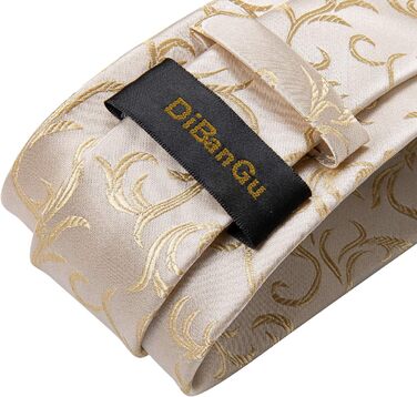 Чоловіча краватка DiBanGu бежевого кольору, модна, 150 см