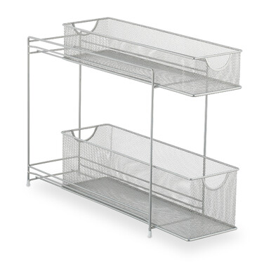 Relaxdays Metal Kitchen Cabinet Organizer