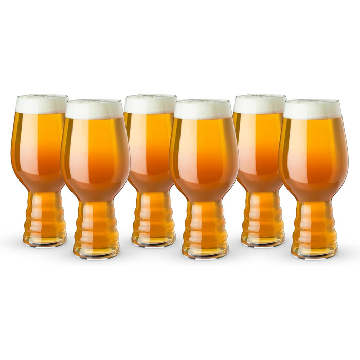 Набір з 6 склянок Spiegelau Craft Beer IPA – німецька якість, 541.5 г