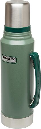 Stanley Classic Legendary Thermos - Keeps Drinks Hot or Cold for 24-32 Hours - Dishwasher Safe - Leakproof Lid Doubles as a Cup - BPA-Free Insulated Flask - Stainless Steel Thermos