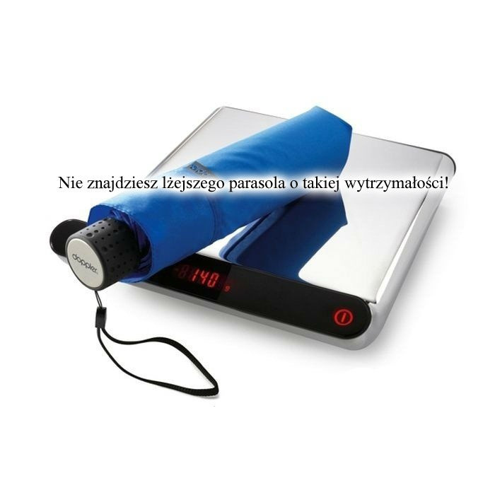 Парасолька Doppler, ручна, складана, з чохлом, синя