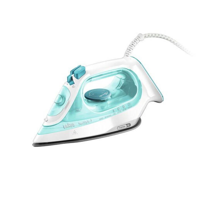 Парова праска BRAUN TexStyle 3 SI3043 GR, бірюзова