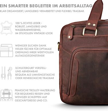 Сумка чоловіча ROYALZ Chicago Leder 15.6