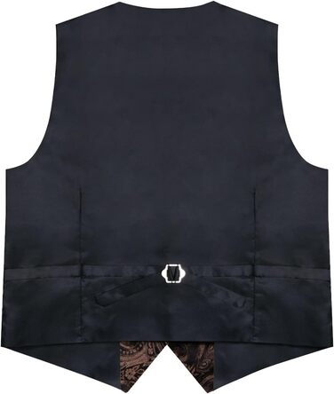 Костюмний аксесуар DiBanGu: жилет, краватка, хустинка, запонки, лапєль Pin (7 шт.) з паєткою, шовковий, для весілля та свят