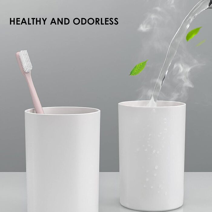 Toothpaste Dispenser Bathroom Toothbrush Holder Set, Wall-Mounted Toothbrush Holder with Double Automatic Toothpaste Dispenser, 3 Cups, and Drawer for Bathroom