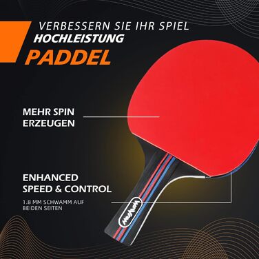 Набір для пінг-понгу: ракетки, м'ячі та аксесуари для гри в настільний теніс