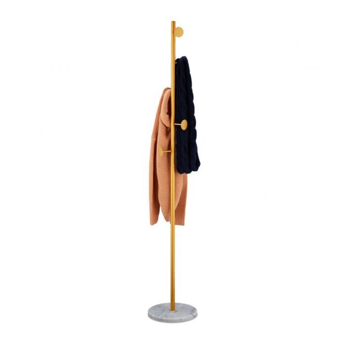 Relaxdays Coat Rack Marble