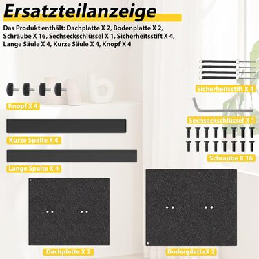 Регульовані підставки для колонок з кабельний-менеджментом, комплект 2 шт, стійки для підлогових динаміків з протиковзаючими килимками EVA, навантаження до 10 кг, 26 x 22 x (42-74.5) см