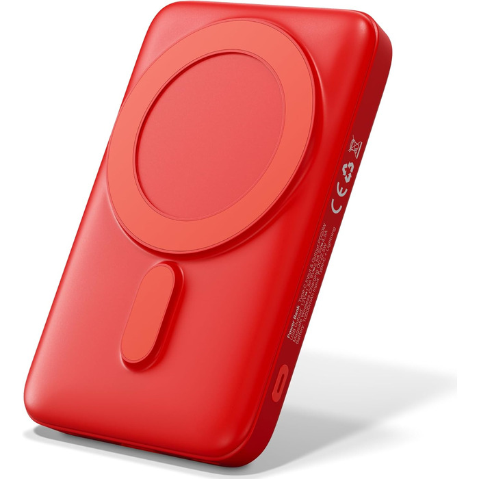 Портативний зарядний пристрій Powerbank Mini [9000mAh] білий - Швидка зарядка, PD20 W Type-C, LED-індикатор, USB та Type-C виходи