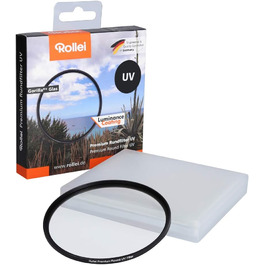 Фільтр Rollei Premium UV 49 мм - захисний фільтр з алюмінієвим кільцем та спеціальним покриттям