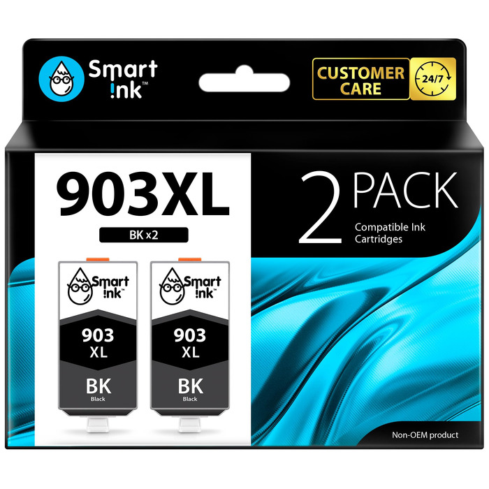 Картриджі Smart Ink для HP 903 XL (903XL) чорний, Multipack, з новим чіпом для HP OfficeJet Pro 6950, 6960, 6970 All-in-One