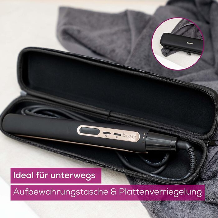 Фен Beurer HC 100 Excellence з цифровим мотором: швидка сушка, іонізація, дифузор, тиха робота