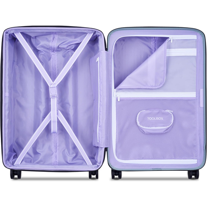 Чемодан жіночий Florence by Mills Spin Me Away, розширюваний, на спіні, середній 24 дюйми, світло-зелений