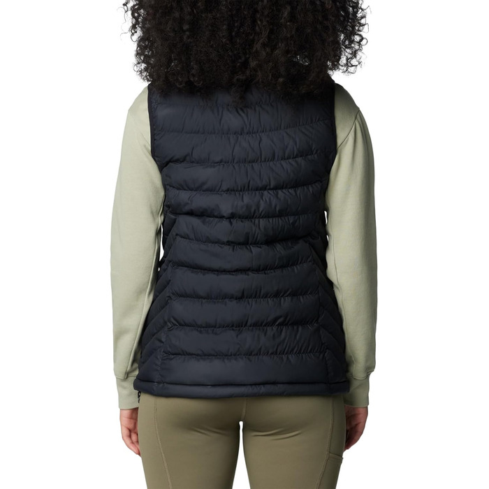 Колубія Powder Lite Vest - тепла степвеста для жінок (XL, Чорний)