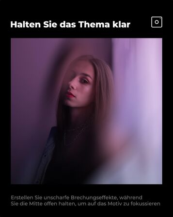 Фільтр K&F CONCEPT Split Dioptrien Prisma для створення ефекту боке та розділеного фону, 72 мм (Nano-Basic)