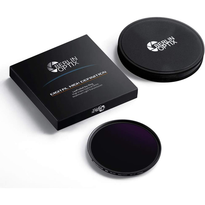 Фільтр ND1000 Berlin Optix 40.5 mm для фотографії пейзажів та архітектури