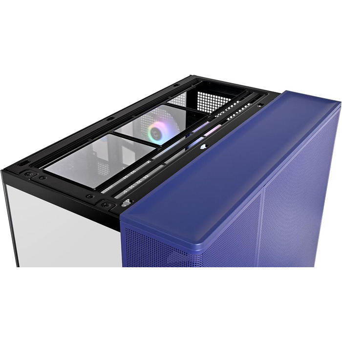 Корпус Thermaltake TG ARGB ATX Mid-Tower – View 380 XL, білий, з вентиляторами, USB-C, підтримка радіатора 360мм