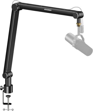 Кріплення для мікрофона Aokeo AK-48 – підходить для Shure SM7B, Blue Yeti, HyperX QuadCast та інших