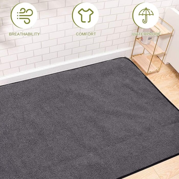 Зручна водонепроникна ковдра для тварин, 100 x 70 см - ідеальна для кемпінгу, подорожей та дому. Підходить для собак та котів. Має кишеньку.