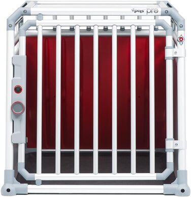 Клітка для собак 4PETS Pro 3, розмір M, до 40 кг, алюмінієва, сертифікована TÜV