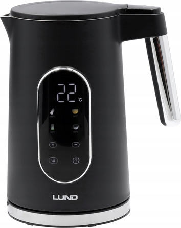 Електричний чайник Lund 68228, 2200 Вт, 1,7 л, чорний