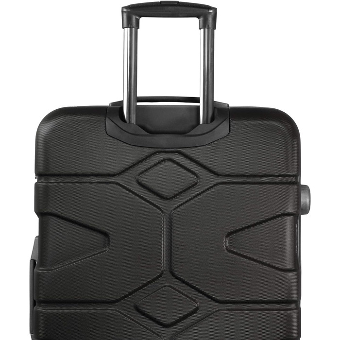 Набір валіз X-Kölln (S, L) - 2 шт. Чорний матовий, з TSA замком. Валіза-трольлей, Rollkoffer, валіза для подорожей