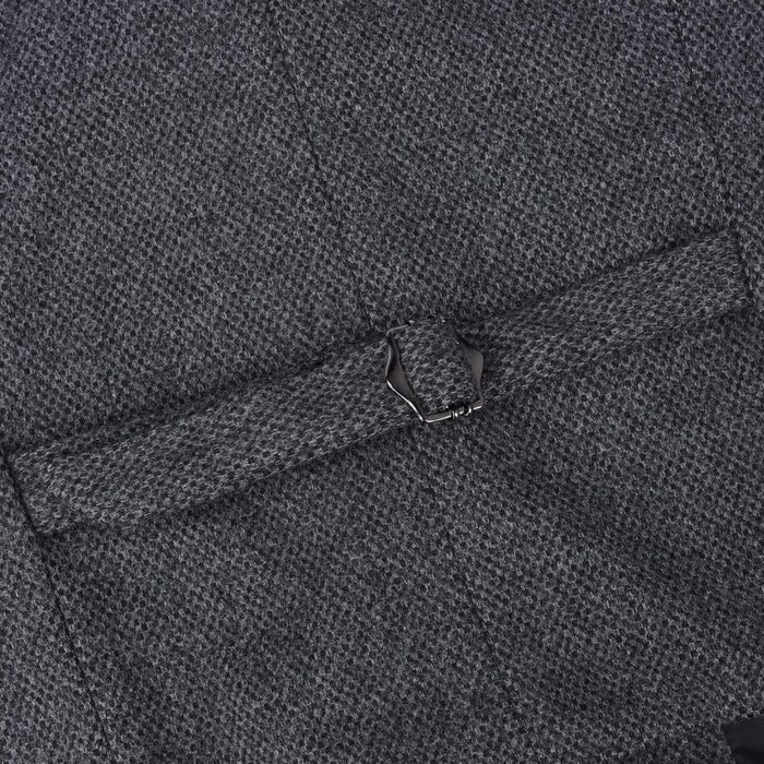 Жилет чоловічий Allthemen з твіду, вовняний, для ділового стилю, формальний, Regular Fit, сірий, XXL