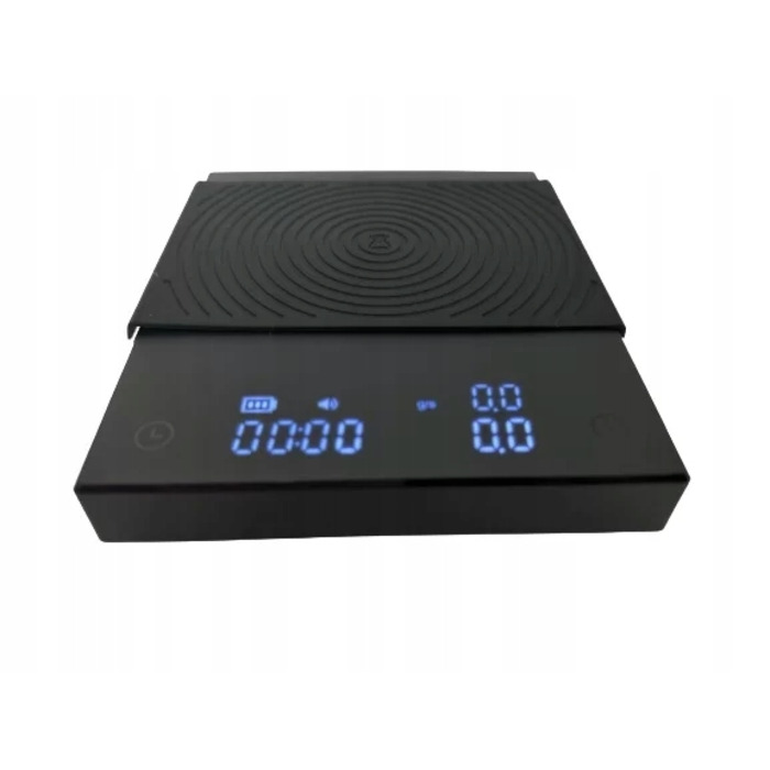 Ваги для кави з таймером Timemore Black Mirror Basic 2.0 USB, чорні